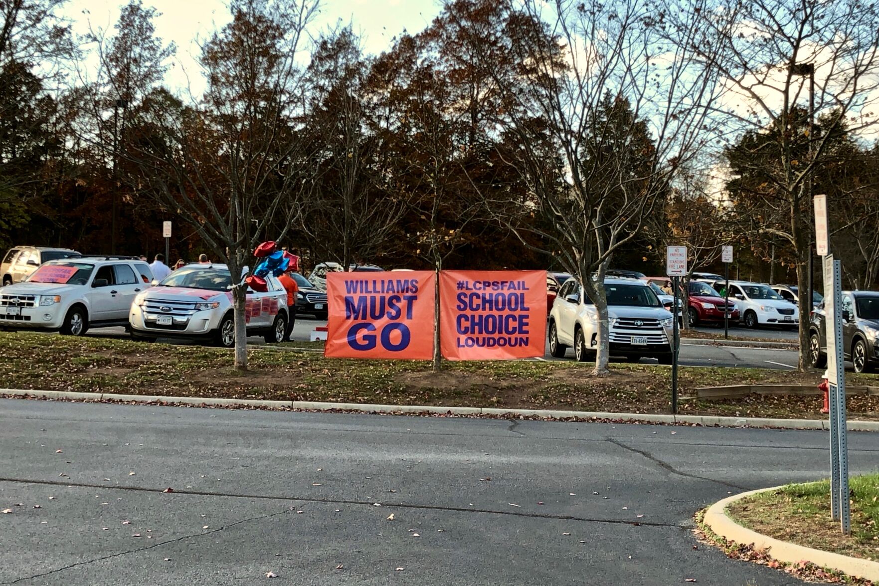 #LCPSfail rally - 11/10/20